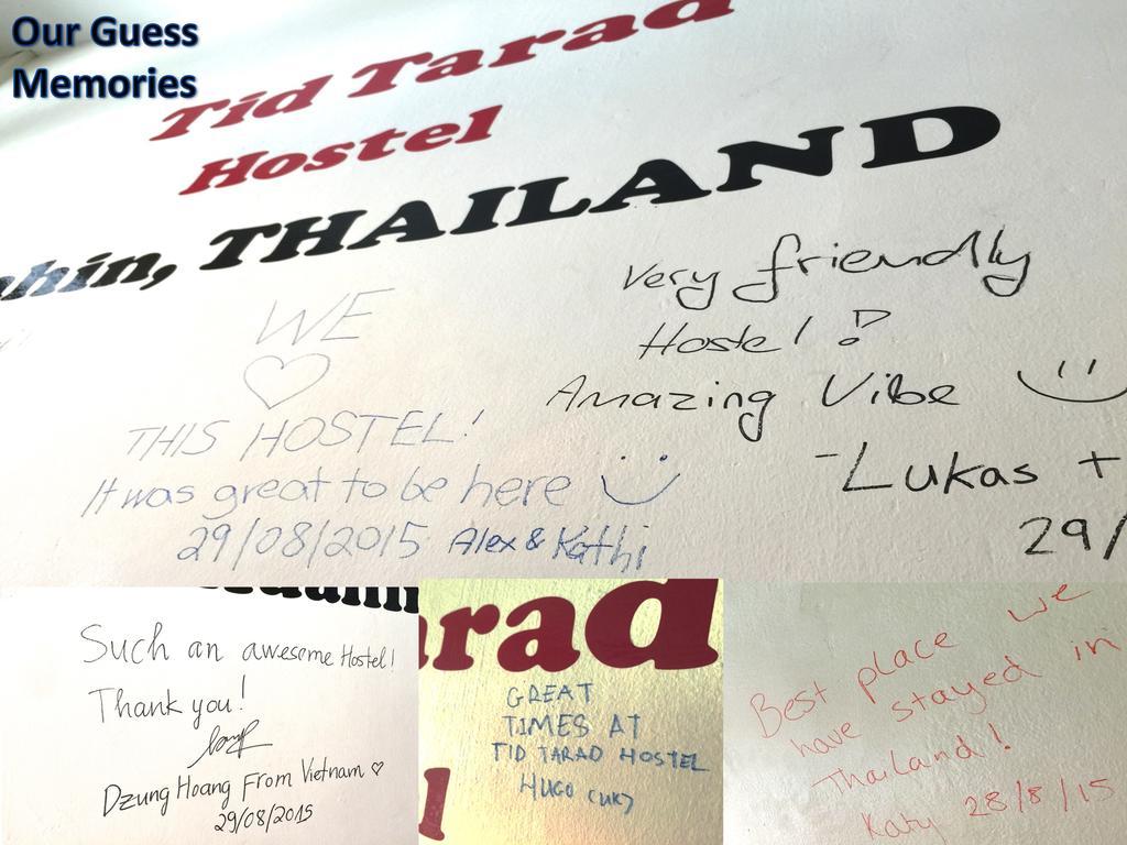 Tid Tarad Hostel Hua Hin Bagian luar foto